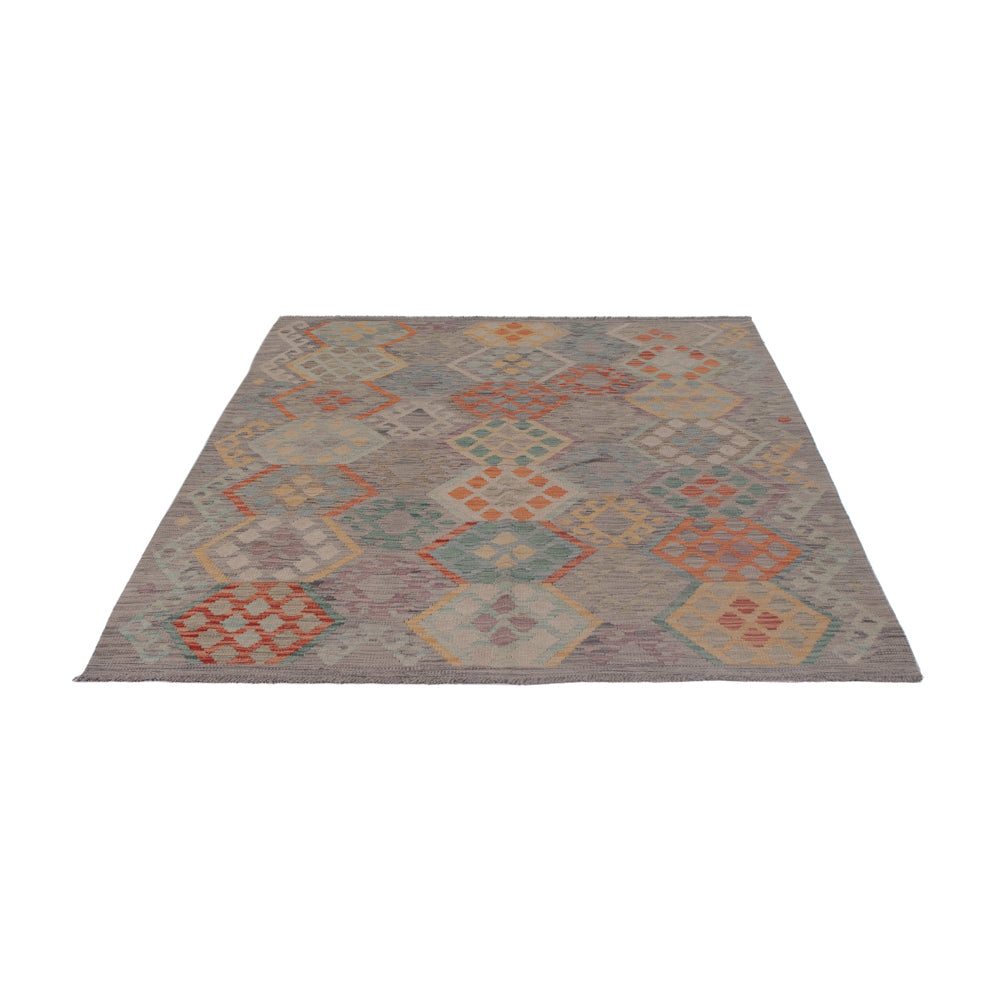 Kelim Teppich - Splash - 200 x 153 cm - mehrfarbig