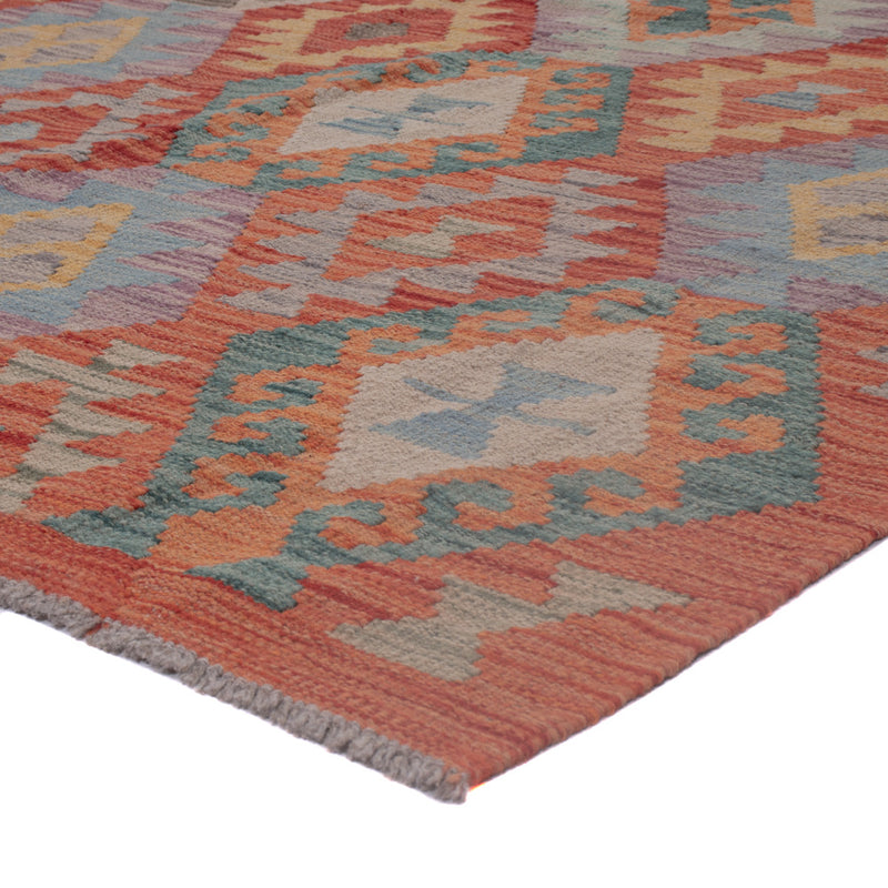 Kelim Teppich - Splash - 200 x 155 cm - mehrfarbig