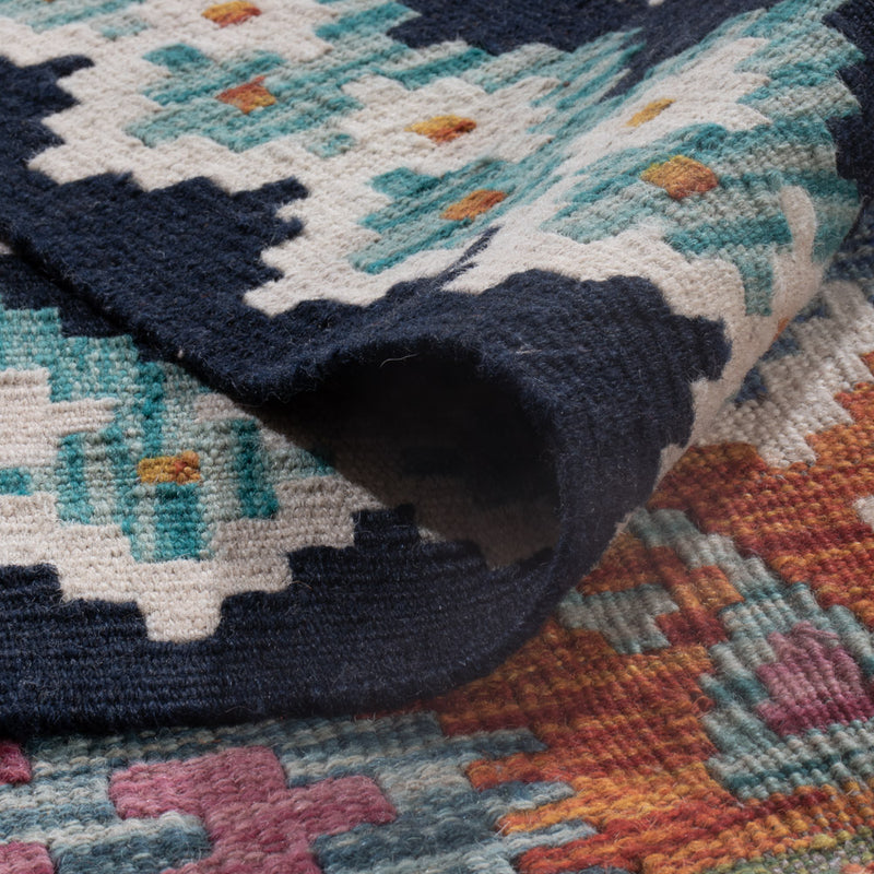 Kelim Teppich - Splash - 248 x 178 cm - mehrfarbig