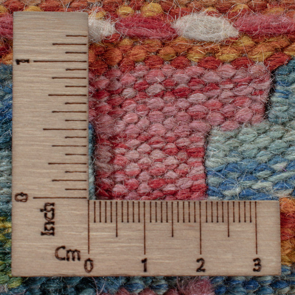 Kelim Teppich - Splash - 294 x 206 cm - mehrfarbig