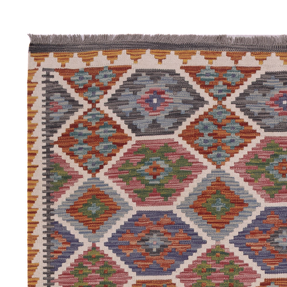Kilim Maimana Dywan 204x146cm - Dywan wełniany