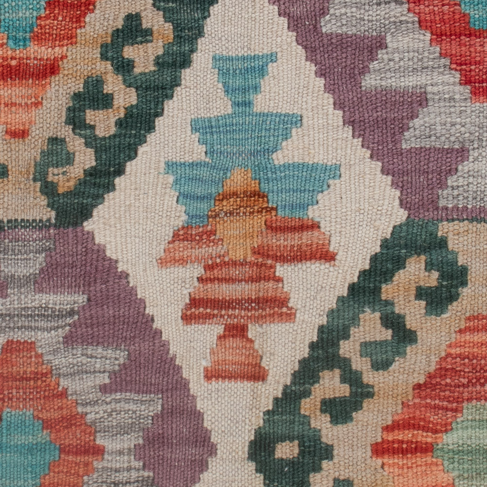 Dywan Kelim - Splash - 125 x 78 cm - wielokolorowy