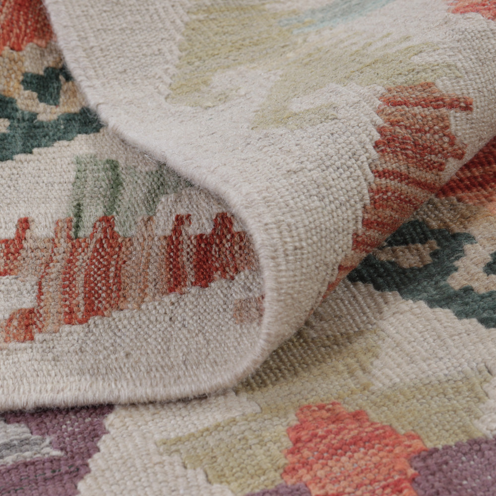 Dywan Kelim - Splash - 125 x 78 cm - wielokolorowy