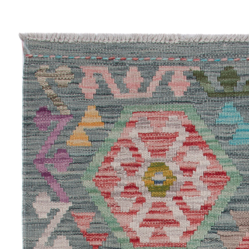 Dywan Kelim - Splash - 124 x 81 cm - wielokolorowy