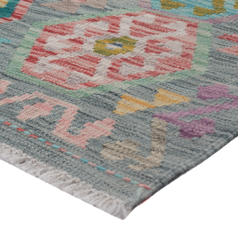 Dywan Kelim - Splash - 124 x 81 cm - wielokolorowy