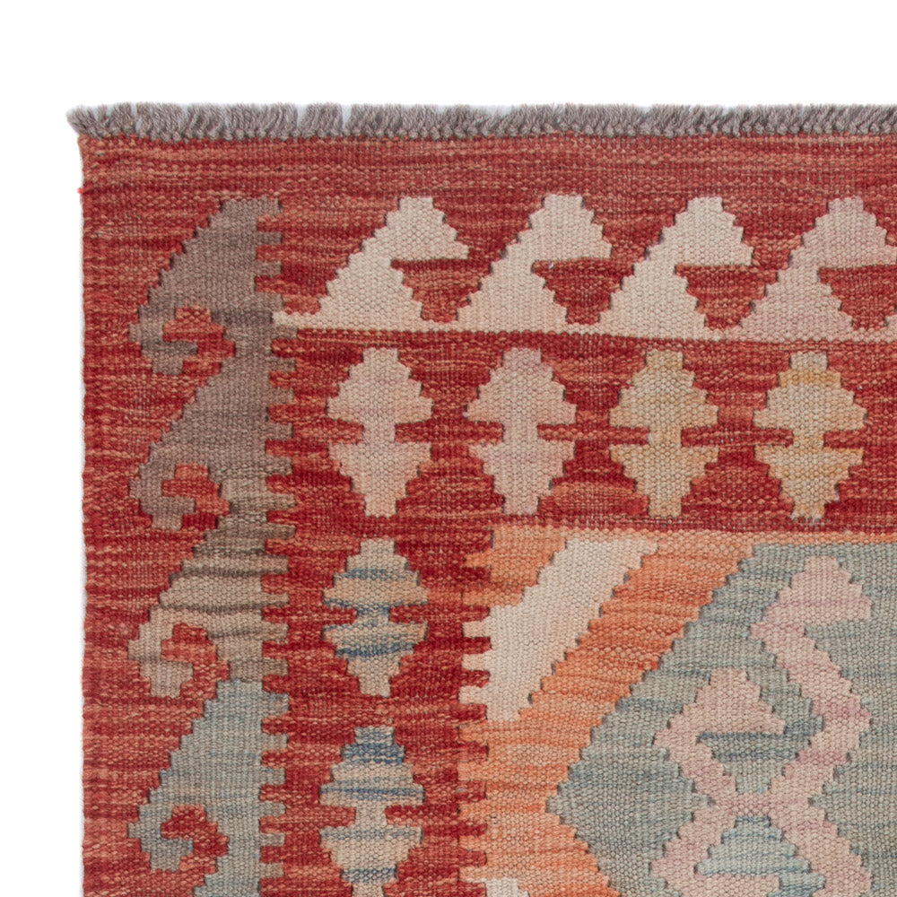 Dywan Kelim - Splash - 126 x 88 cm - wielokolorowy