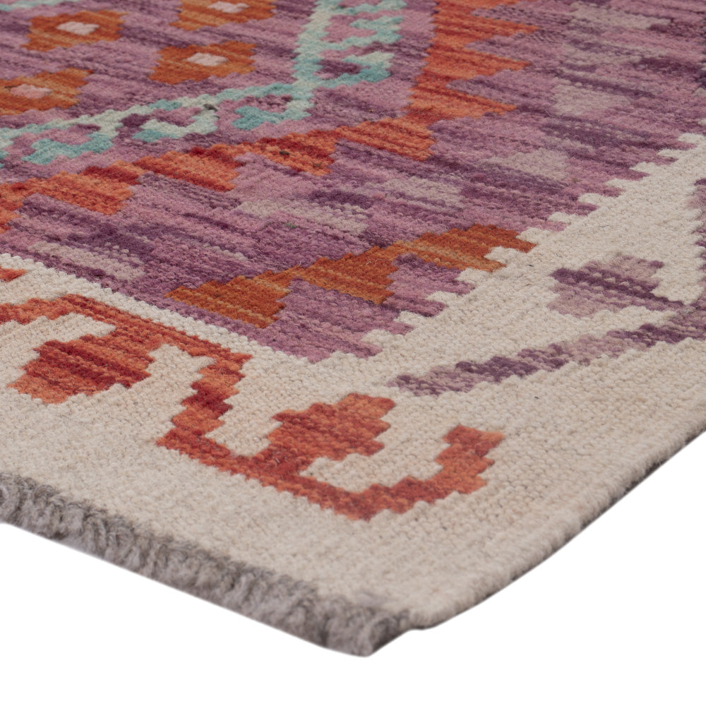 Dywan Kelim - Splash - 121 x 78 cm - wielokolorowy