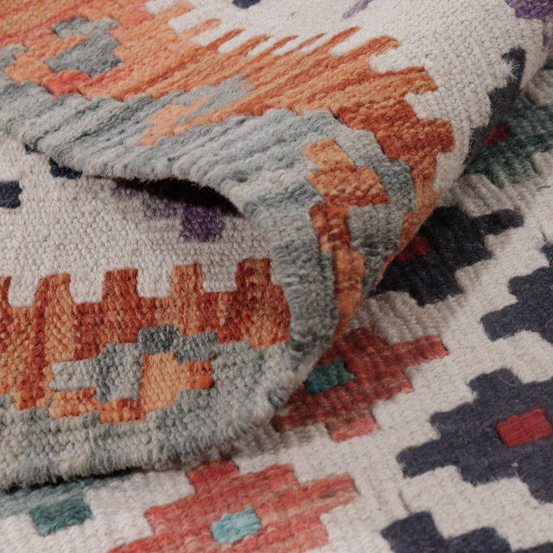 Dywan Kelim - Splash - 125 x 91 cm - wielokolorowy