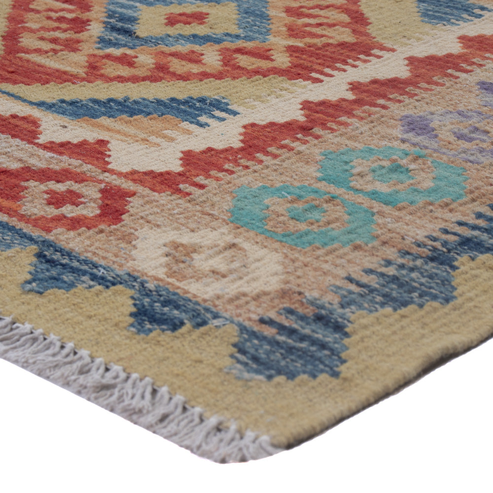 Dywan Kelim - Splash - 118 x 86 cm - wielokolorowy