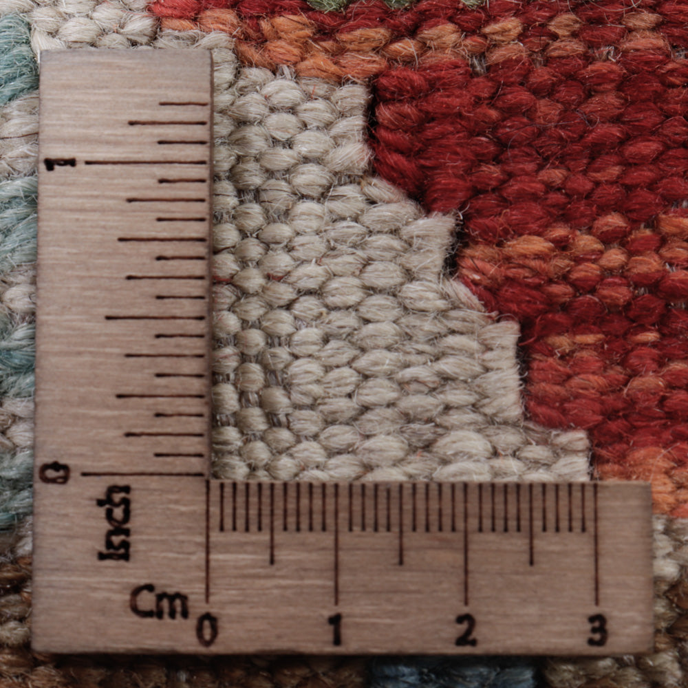 Dywan Kelim - Splash - 113 x 89 cm - wielokolorowy