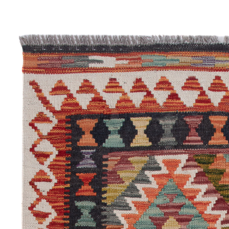 Kelim Teppich - Splash - 132 x 85 cm - mehrfarbig