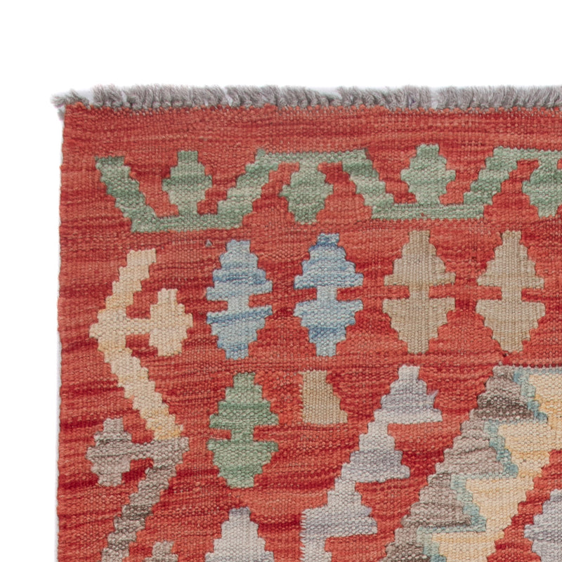 Dywan Kelim - Splash - 152 x 78 cm - wielokolorowy