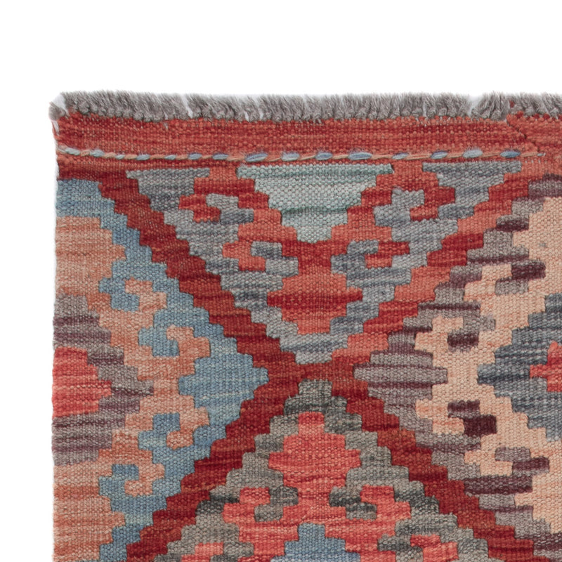 Kelim Teppich - Splash - 138 x 78 cm - mehrfarbig