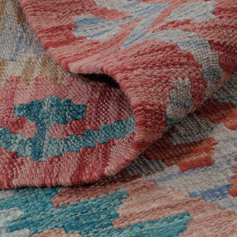 Dywan Kelim - Splash - 125 x 76 cm - wielokolorowy