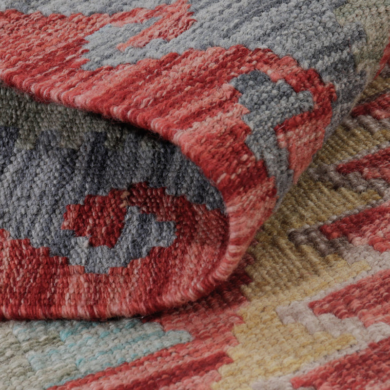 Dywan Kelim - Splash - 123 x 82 cm - wielokolorowy