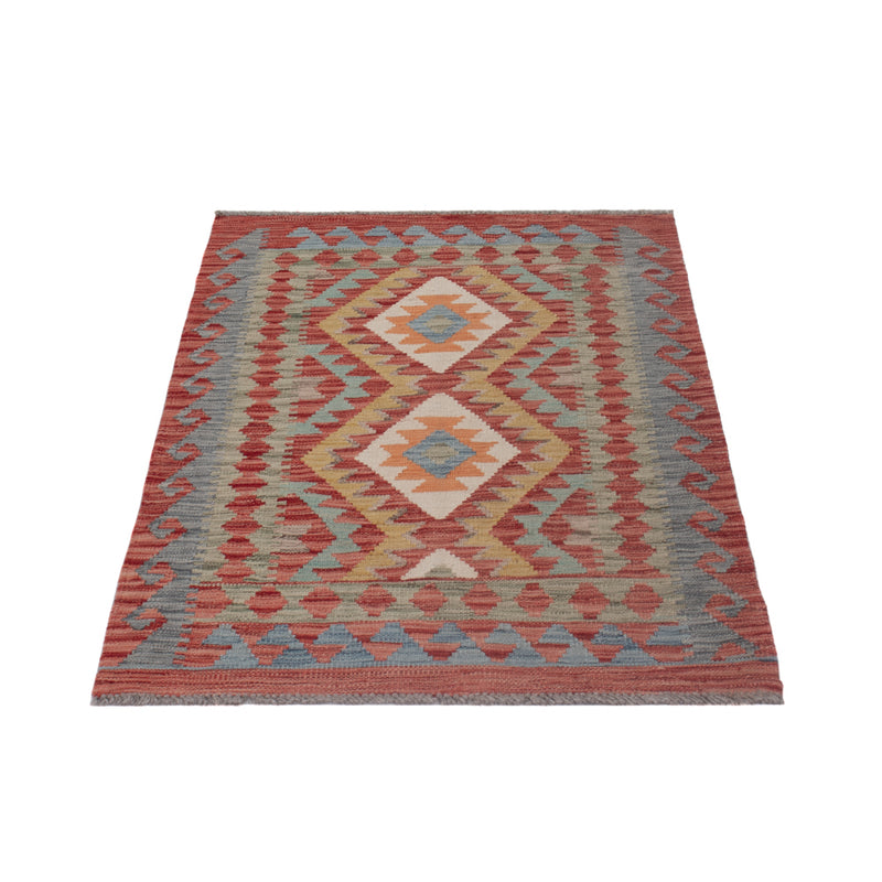 Dywan Kelim - Splash - 123 x 82 cm - wielokolorowy