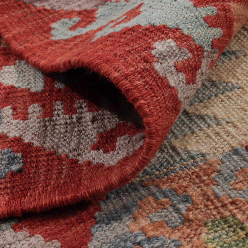 Dywan Kelim - Splash - 128 x 74 cm - wielokolorowy