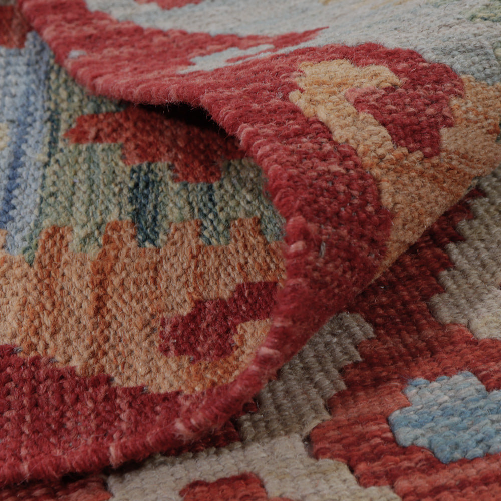 Kelim Teppich - Splash - 124 x 83 cm - mehrfarbig