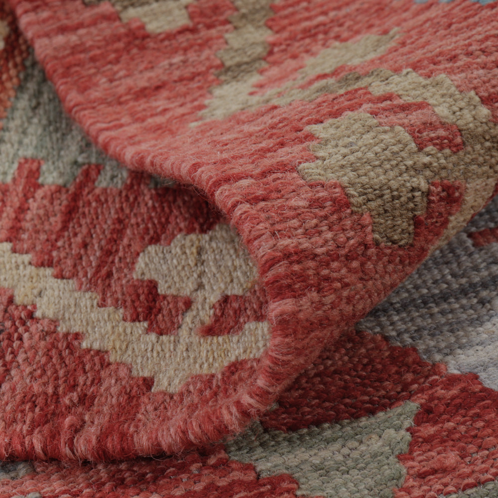 Kelim Teppich - Splash - 108 x 76 cm - mehrfarbig