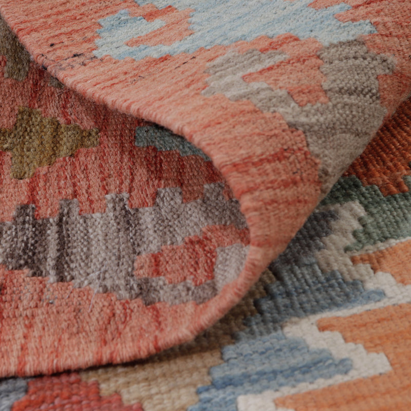 Dywan Kelim - Splash - 124 x 80 cm - wielokolorowy