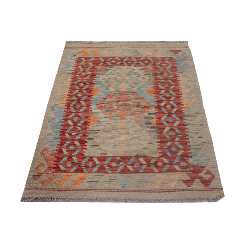 Kelim Teppich - Splash - 119 x 77 cm - mehrfarbig