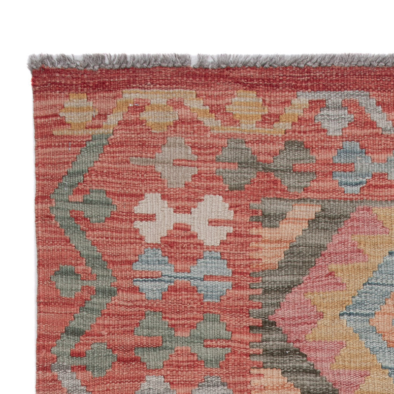 Kelim Teppich - Splash - 131 x 76 cm - mehrfarbig