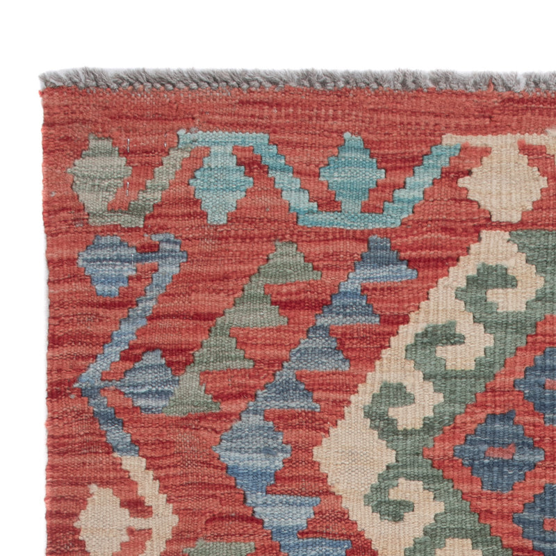 Kelim Teppich - Splash - 131 x 80 cm - mehrfarbig