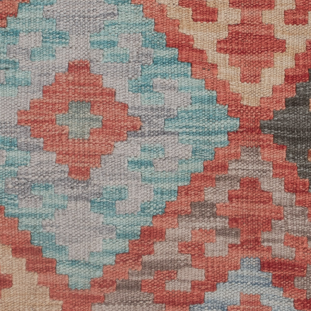 Dywan Kelim - Splash - 128 x 81 cm - wielokolorowy