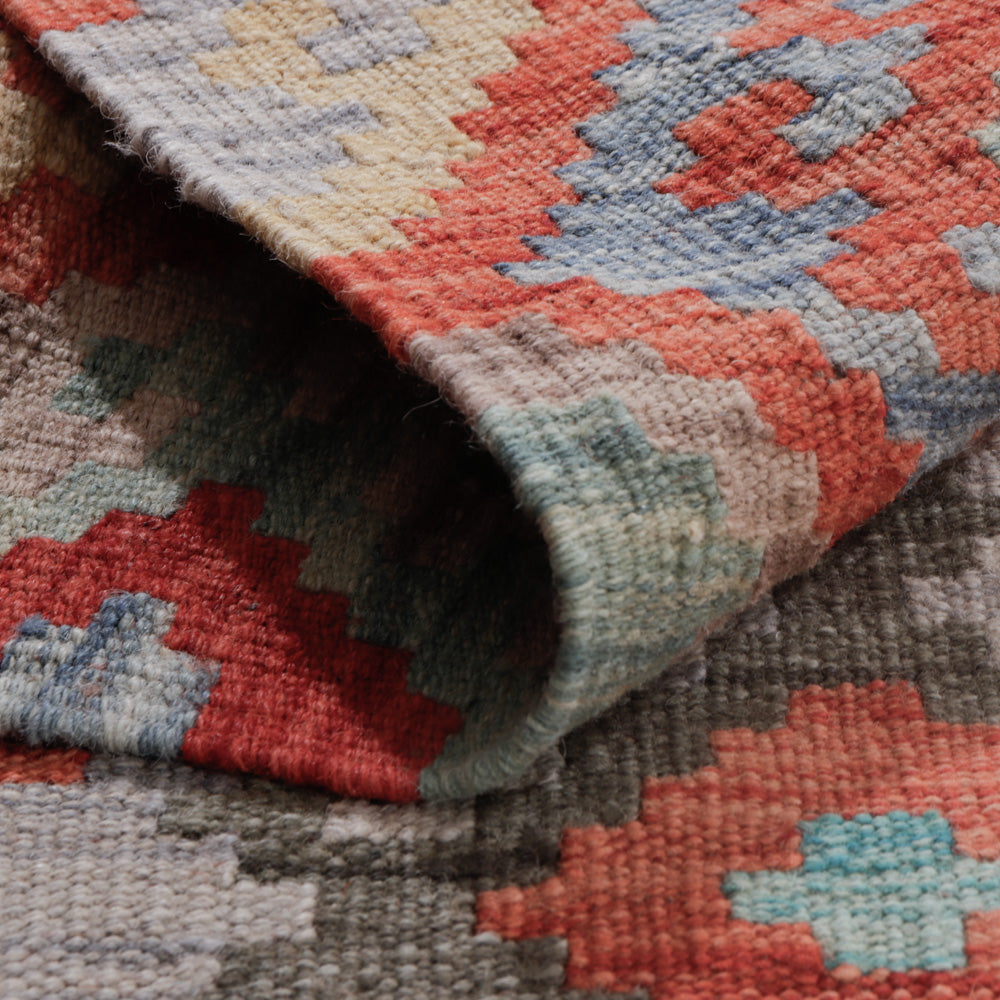 Dywan Kelim - Splash - 128 x 81 cm - wielokolorowy