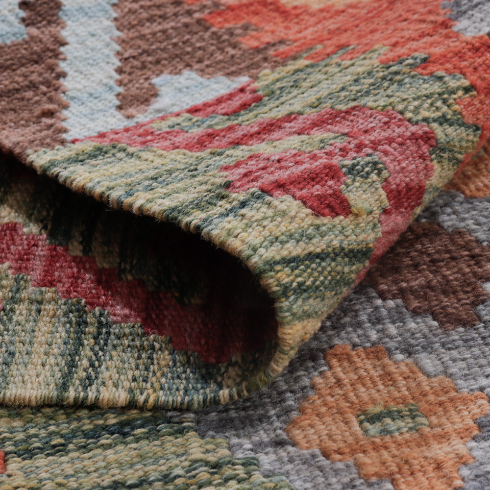 Dywan Kelim - Splash - 125 x 80 cm - wielokolorowy