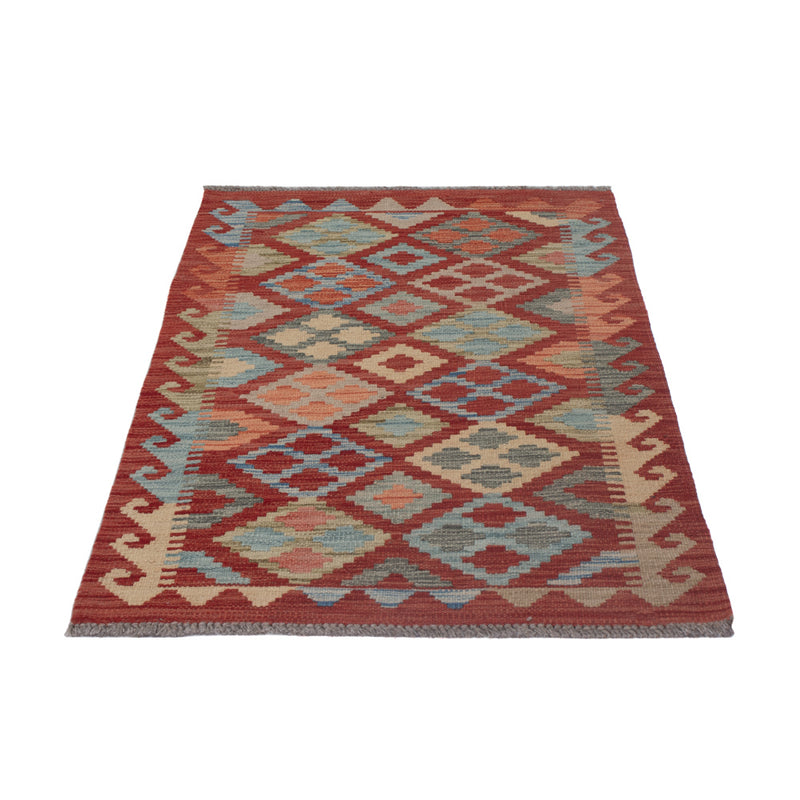 Dywan Kelim - Splash - 124 x 75 cm - wielokolorowy