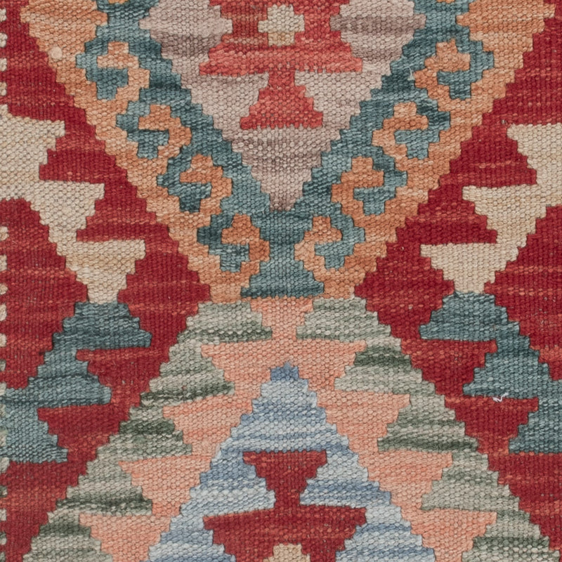 Dywan Kelim - Splash - 129 x 79 cm - wielokolorowy