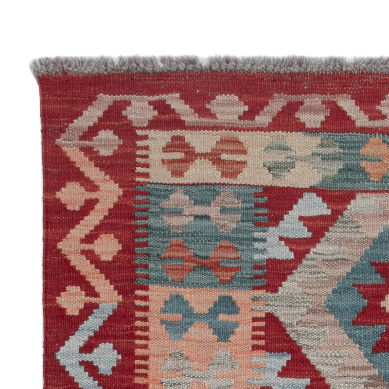 Dywan Kelim - Splash - 129 x 79 cm - wielokolorowy