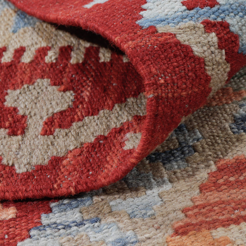 Dywan Kelim - Splash - 129 x 79 cm - wielokolorowy