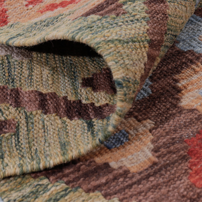 Dywan Kelim - Splash - 121 x 87 cm - wielokolorowy