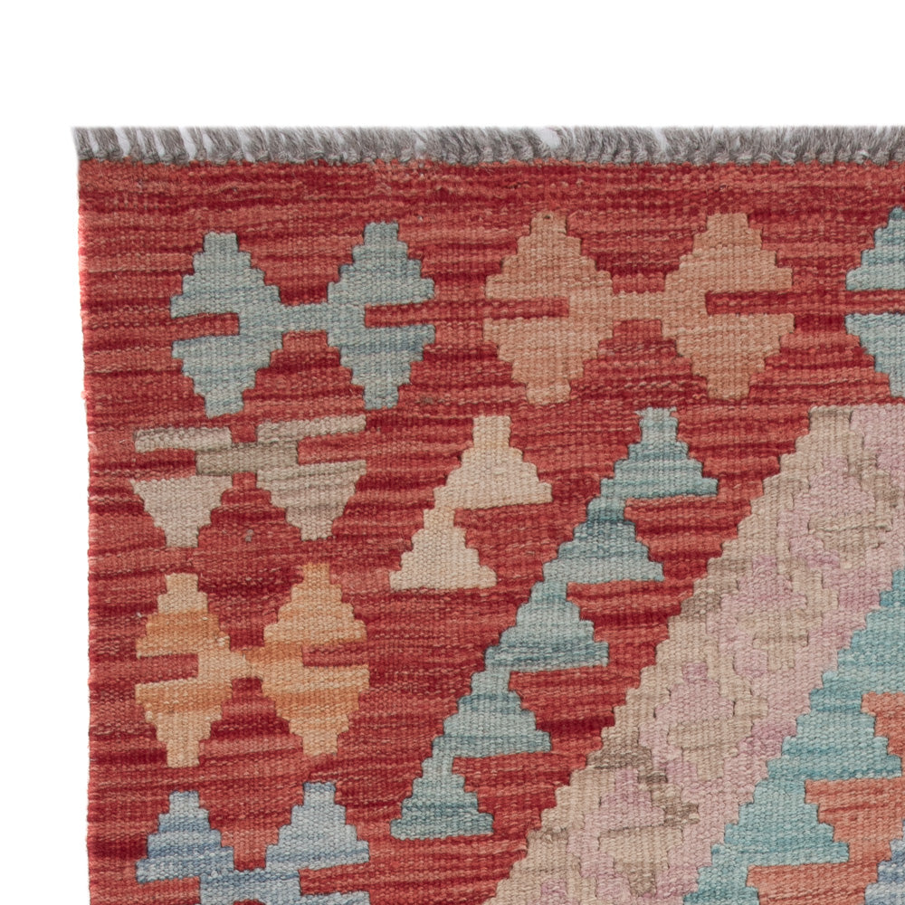 Dywan Kelim - Splash - 129 x 78 cm - wielokolorowy