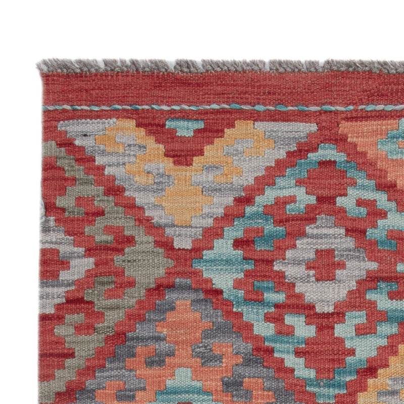 Dywan Kelim - Splash - 130 x 79 cm - wielokolorowy