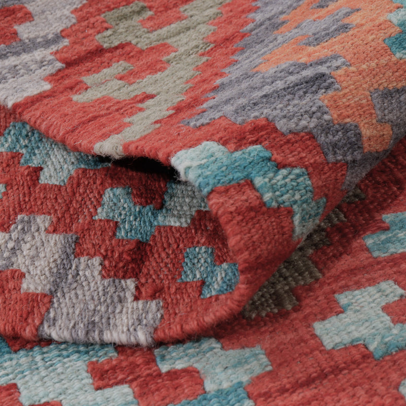 Dywan Kelim - Splash - 130 x 79 cm - wielokolorowy