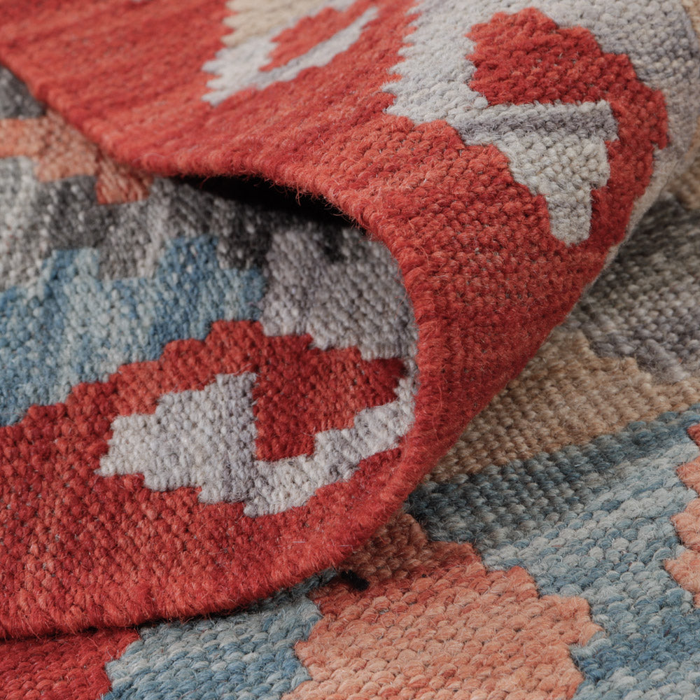 Dywan Kelim - Splash - 124 x 81 cm - wielokolorowy