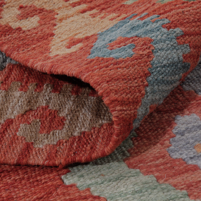 Kelim Teppich - Splash - 124 x 80 cm - mehrfarbig