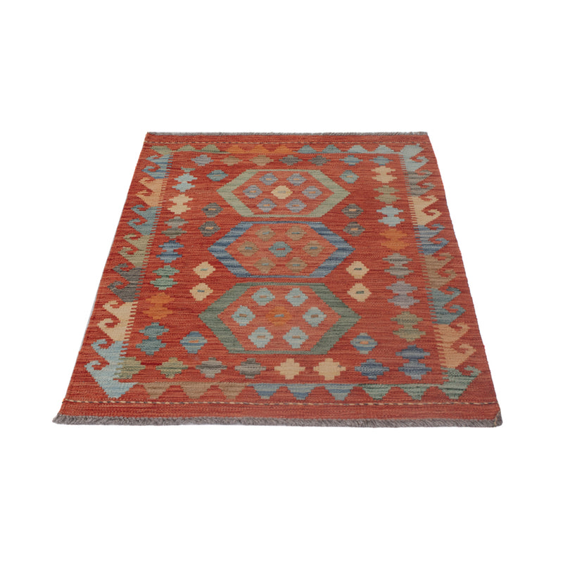 Kelim Teppich - Splash - 124 x 80 cm - mehrfarbig