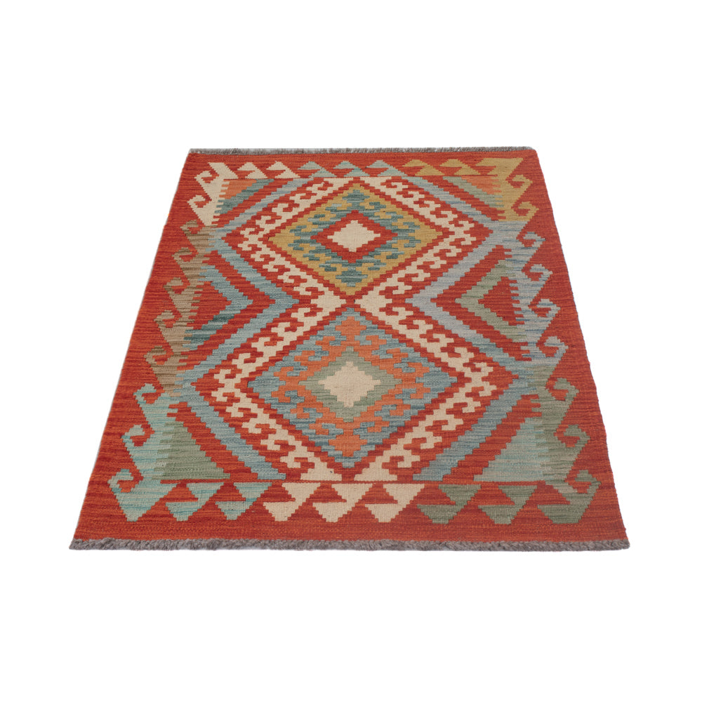 Kelim Teppich - Splash - 140 x 80 cm - mehrfarbig