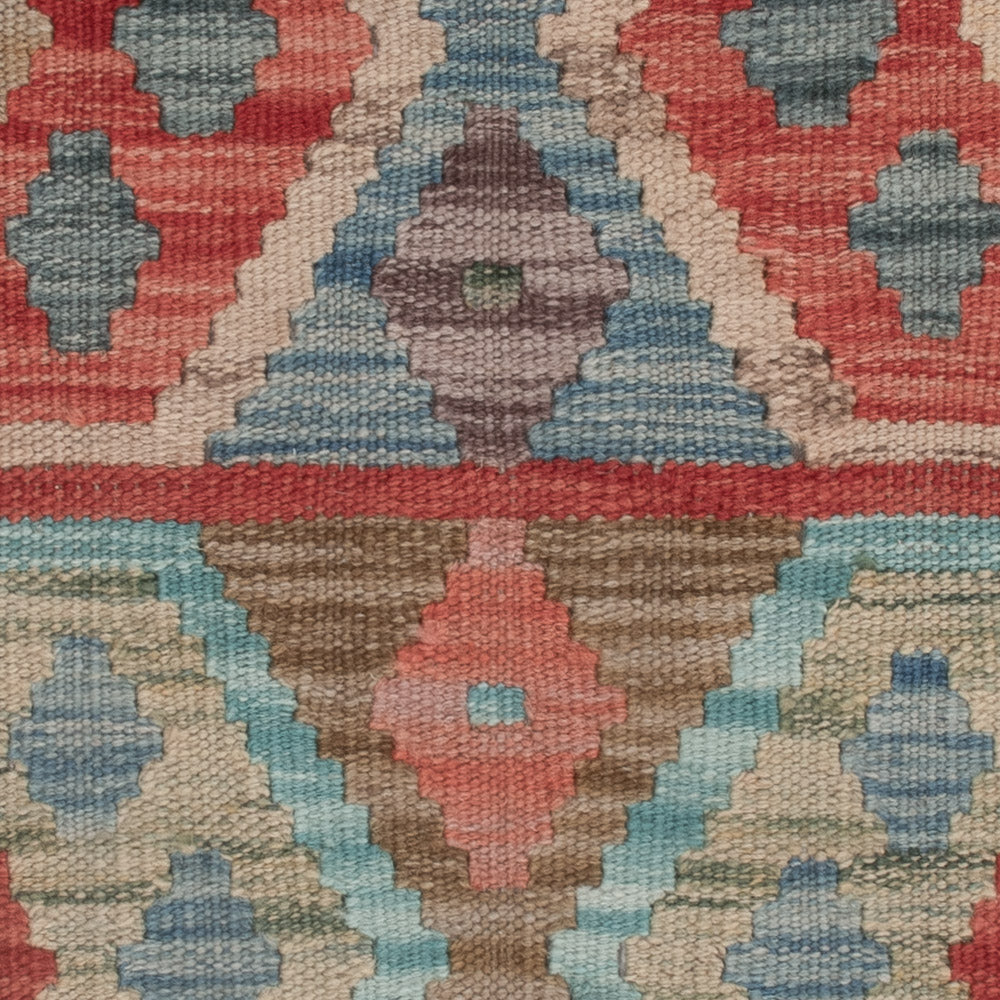 Dywan Kelim - Splash - 124 x 72 cm - wielokolorowy