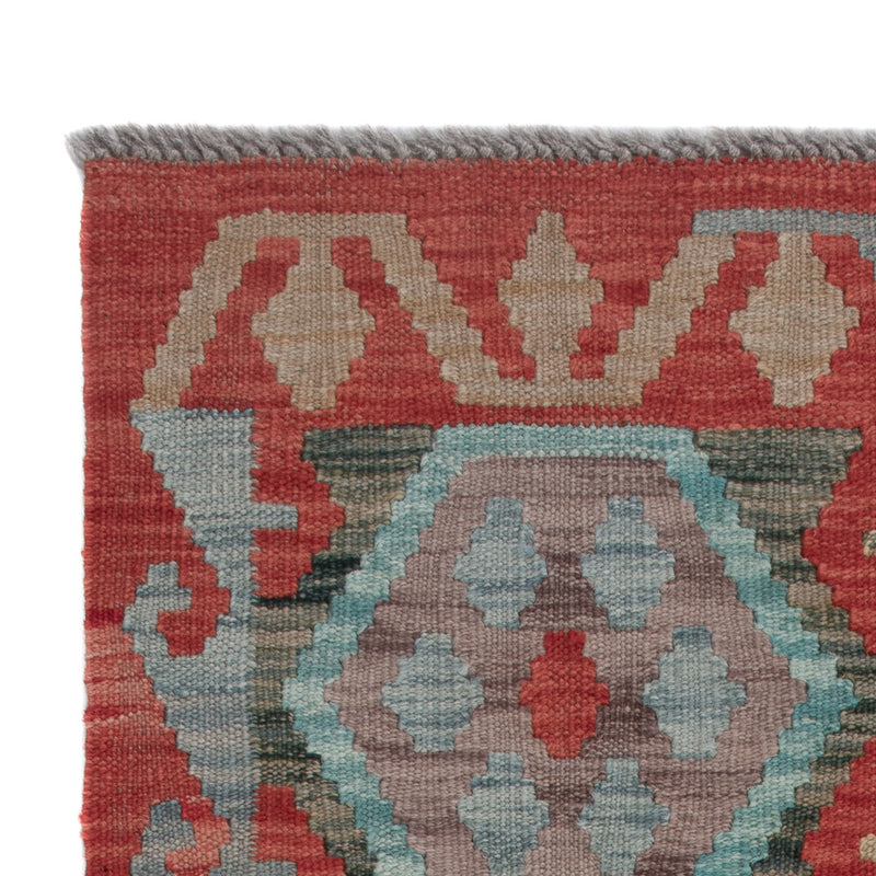 Dywan Kelim - Splash - 124 x 72 cm - wielokolorowy