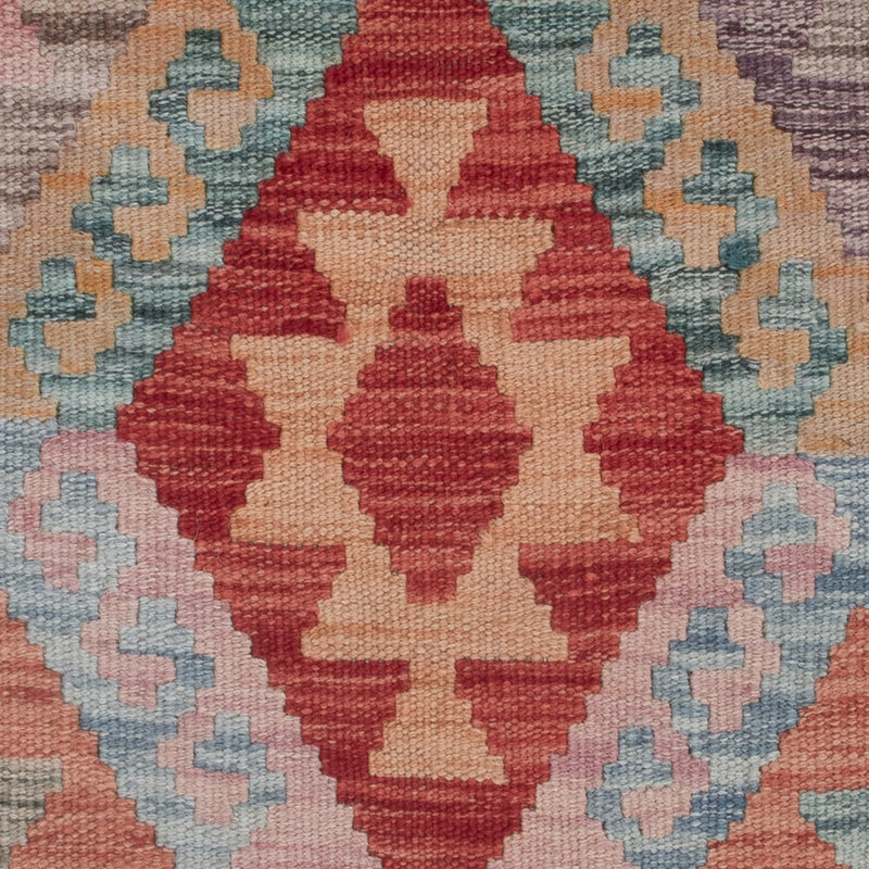 Dywan Kelim - Splash - 129 x 82 cm - wielokolorowy