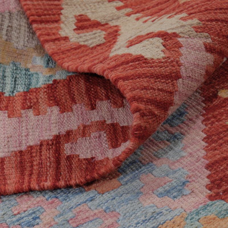 Dywan Kelim - Splash - 129 x 82 cm - wielokolorowy