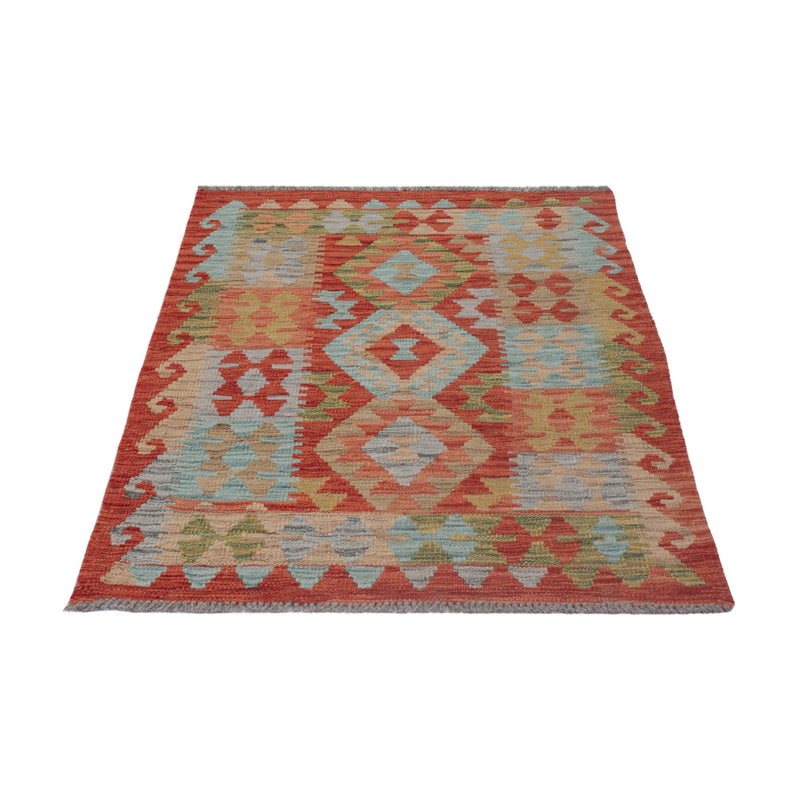 Kelim Teppich - Splash - 120 x 81 cm - mehrfarbig