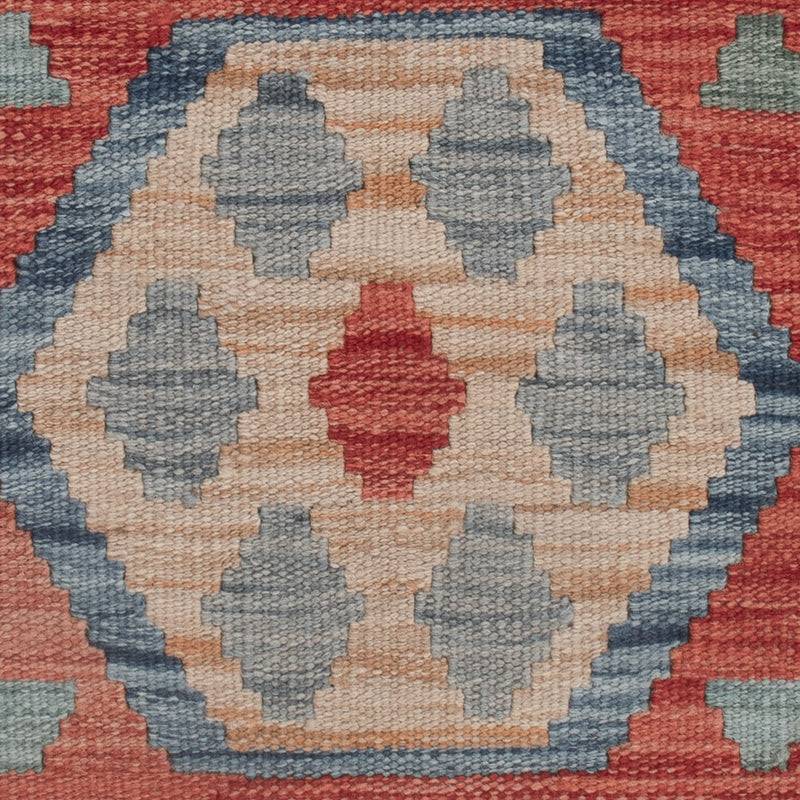 Kelim Teppich - Splash - 131 x 80 cm - mehrfarbig