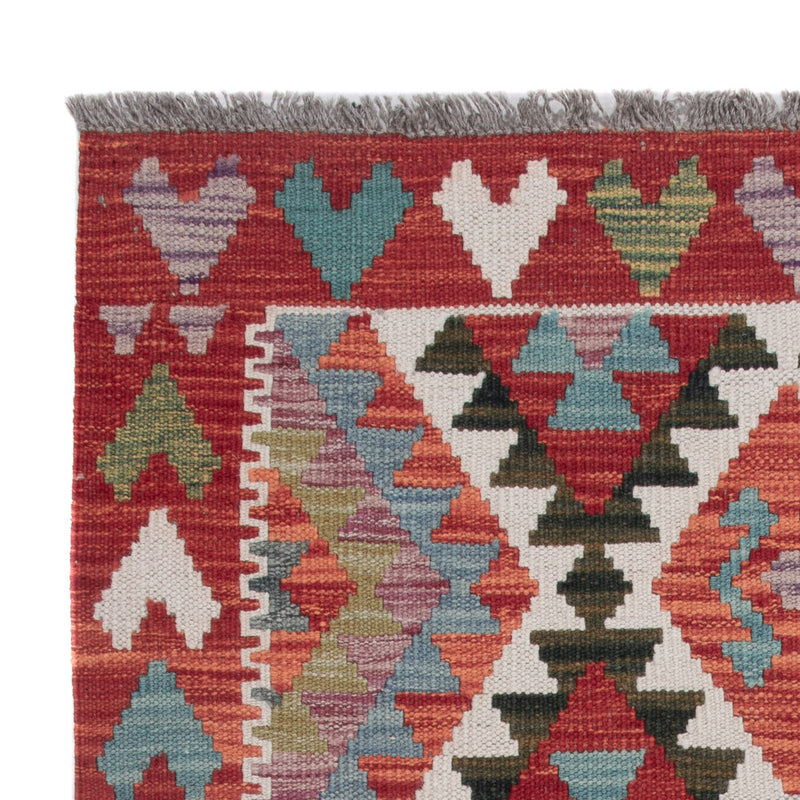 Dywan Kelim - Splash - 123 x 89 cm - wielokolorowy