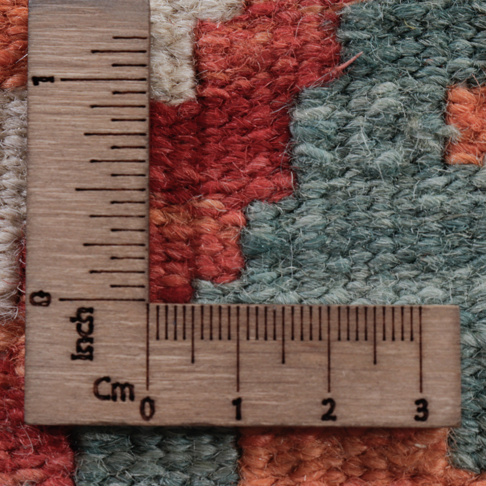 Dywan Kelim - Splash - 126 x 100 cm - wielokolorowy